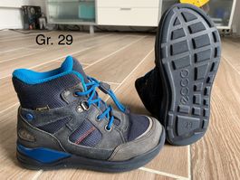 Ecco Goretex Winterschuhe Gr. 29 blau
