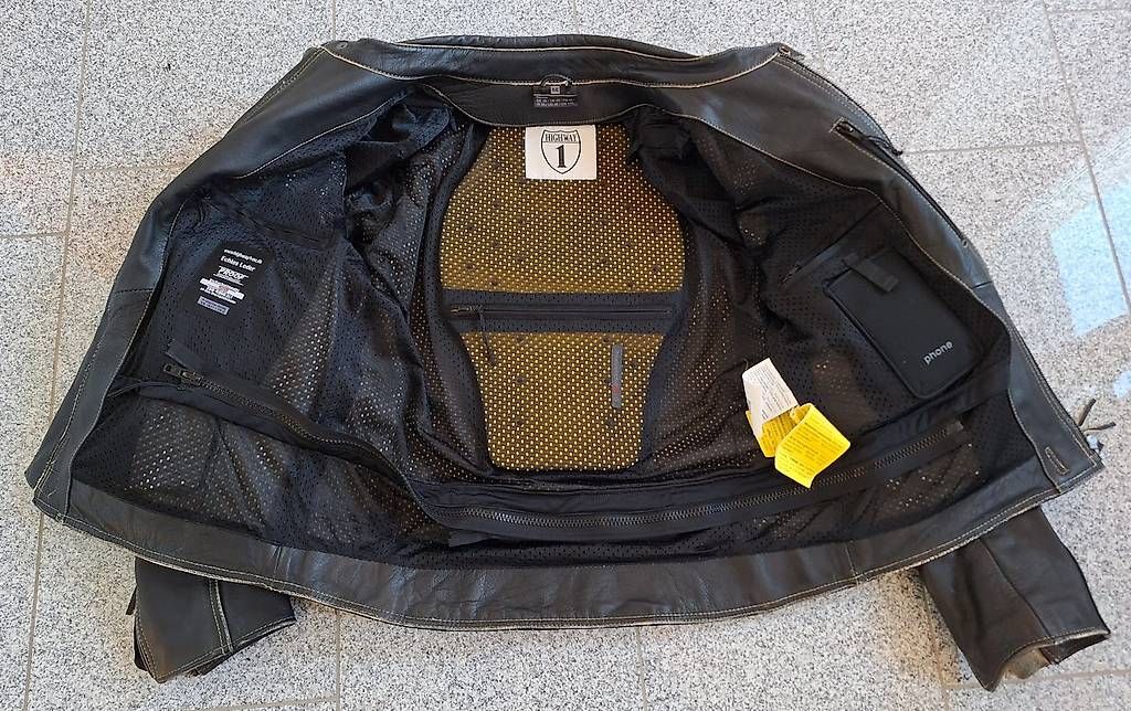 Giacche: Motorradjacke Highway, Leder, Gr. 56 – Usato da Amlikon-Bissegg venduto da Pbulgheroni 4