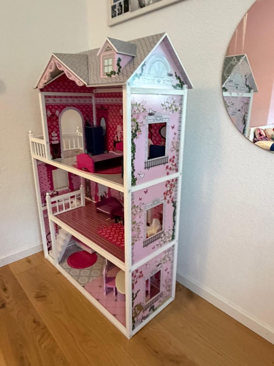 Puppenhäuser & -möbel: Schönes grosses Puppenhaus – Gebraucht aus Wallisellen von Mindx8 1
