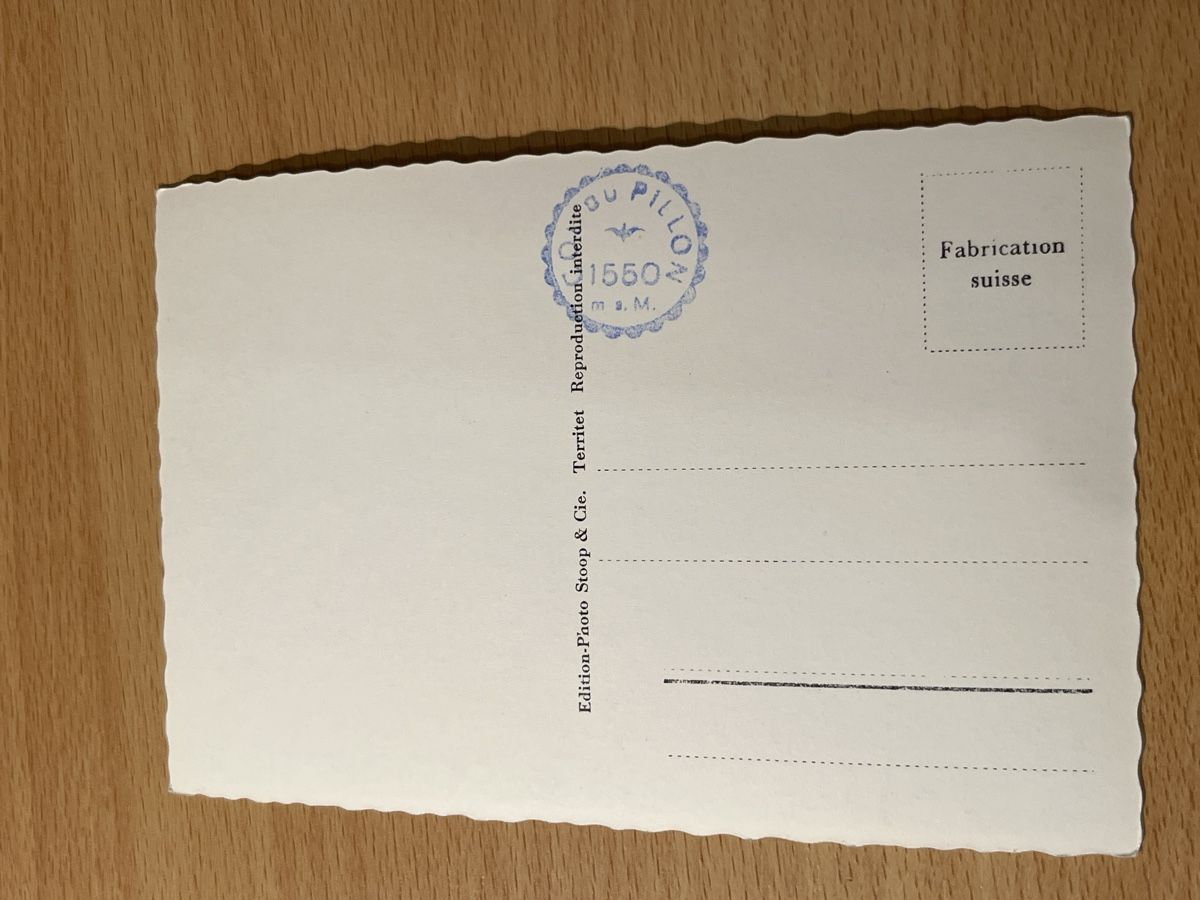 Cartoline postali: Col du Pillon Cascade Dard, Vintage Ansichtskarte, Top! – Nuovo (secondo la descrizione) da Hinwil venduto da Chuan2 1