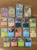 Pokémon lot de promos cards + booster