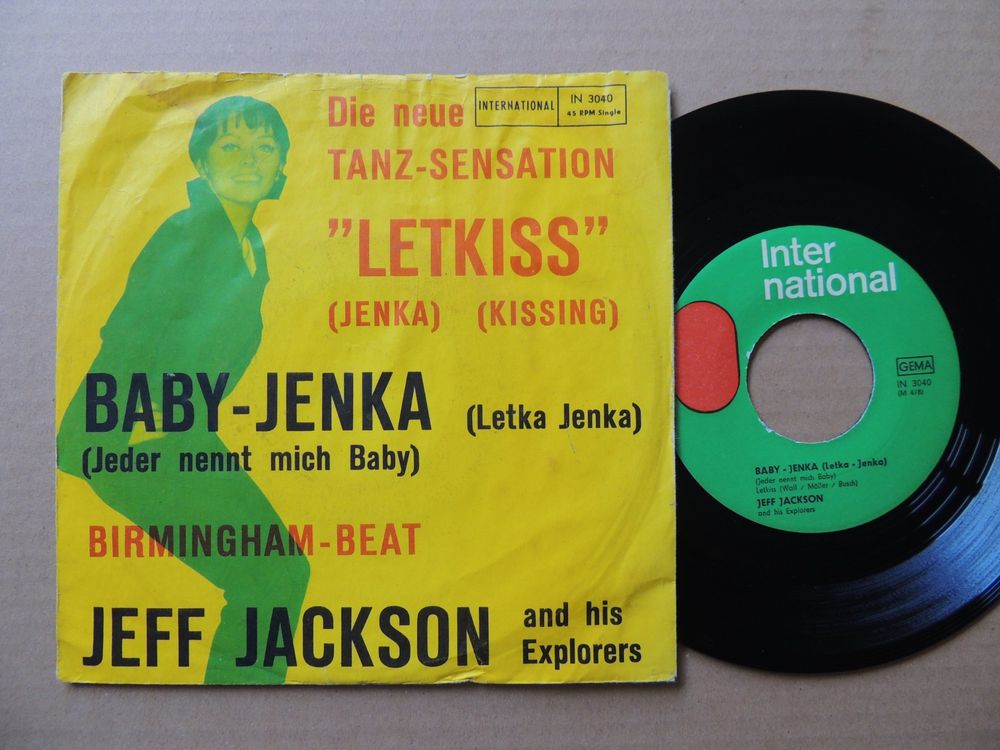 JEFF JACKSON & HIS EXPLORERS baby jenka - birmingham beat (Gebraucht ...