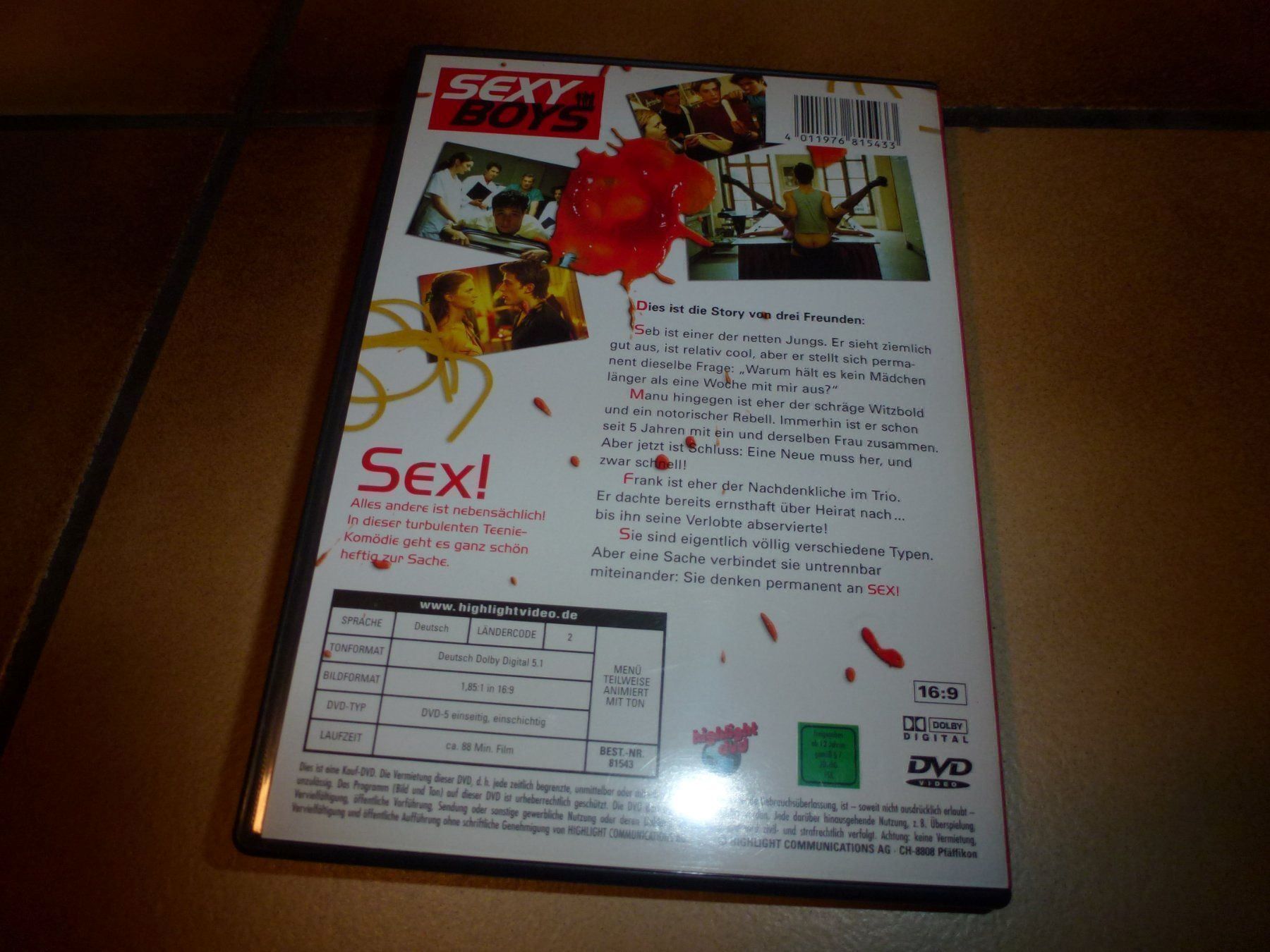 Tutti i DVDs: Sexy Boys DVD – Usato da Olten venduto da Disc-Verkauf 2