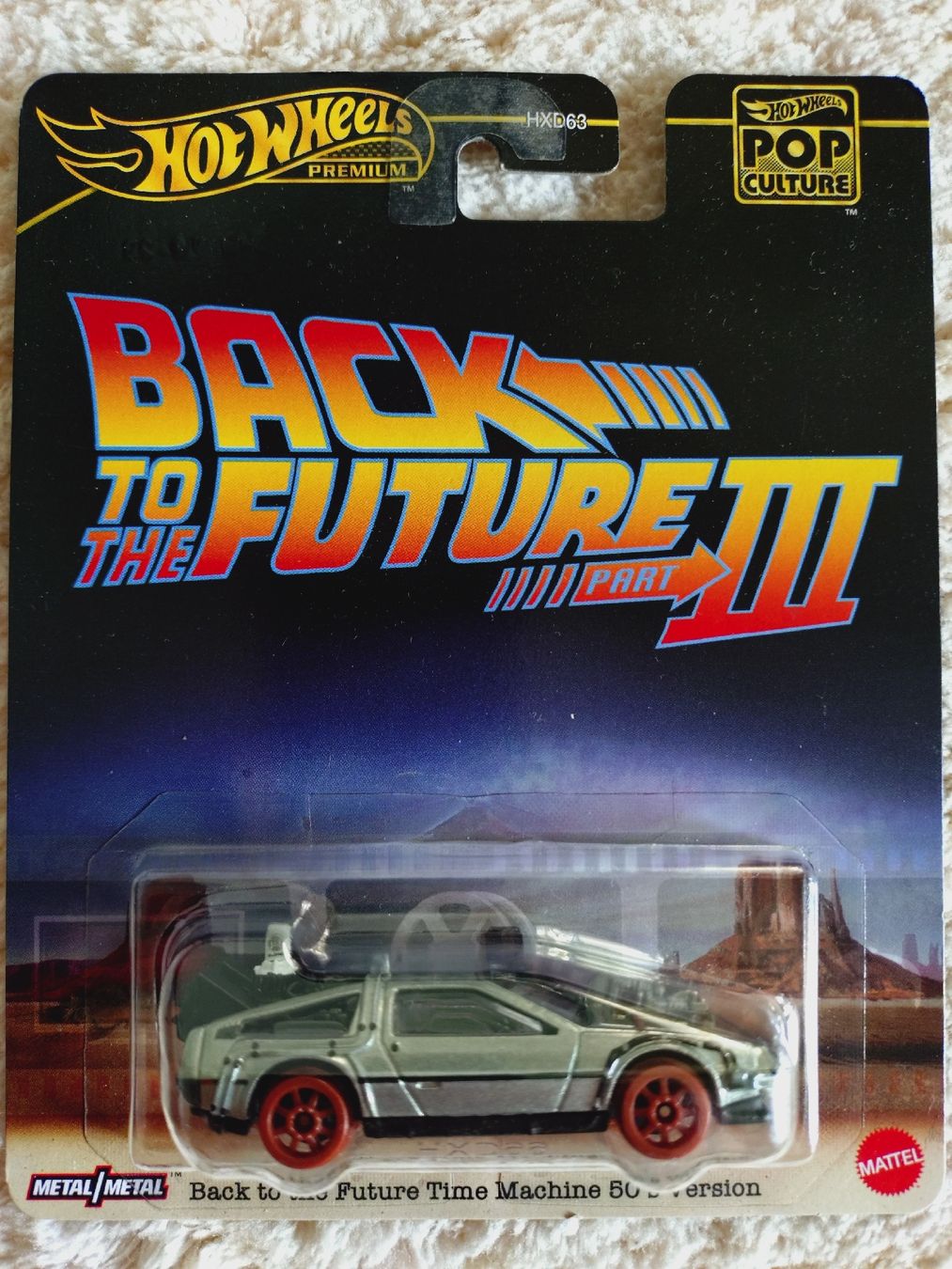 Hot Wheels Modellini d'auto: Hot Wheels Premium Back to the Future Time Machine – Nuovo e nell'imballaggio originale da Zürich venduto da DiecastDude