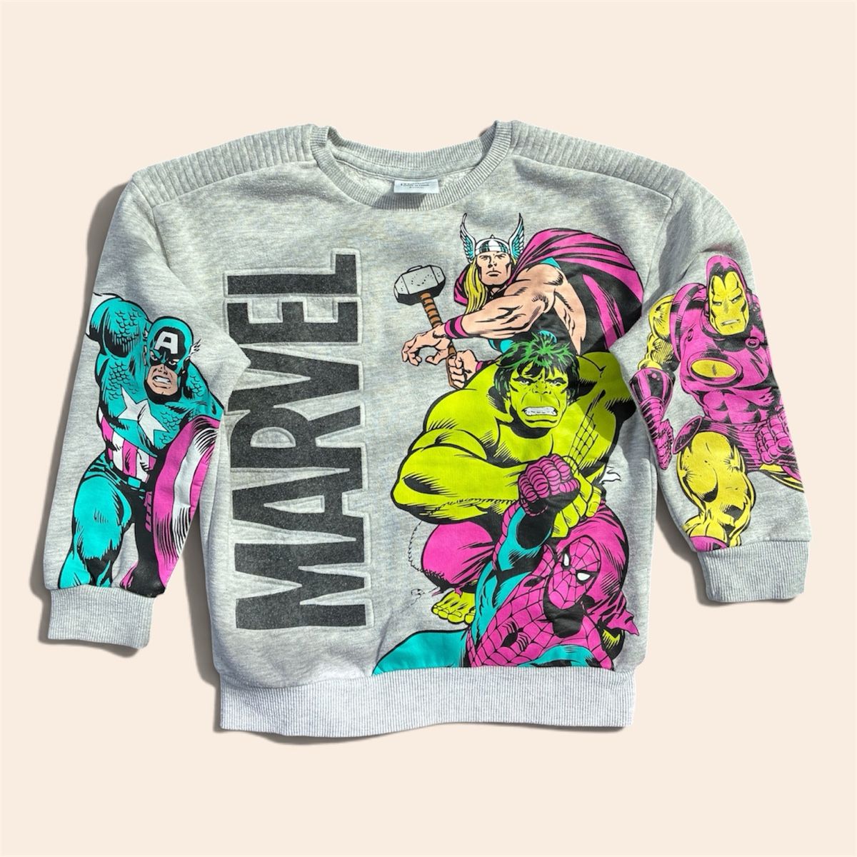 Hosen: ENSEMBLE JOGGING MARVEL GRIS POUR ENFANT – Neu (gemäss Beschreibung) aus Lausanne von mar_6snp 1