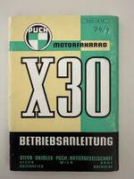 Original Puch X30 Betriebsanleitung TS32/1-64.4d