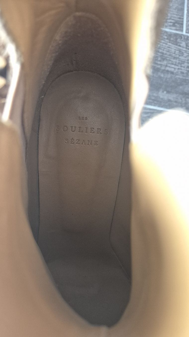 Sezane Scarpe da donna: Sézane Ankle Boots - Suede Leather - EU 37 – Usato da Wallisellen venduto da Camcha 1