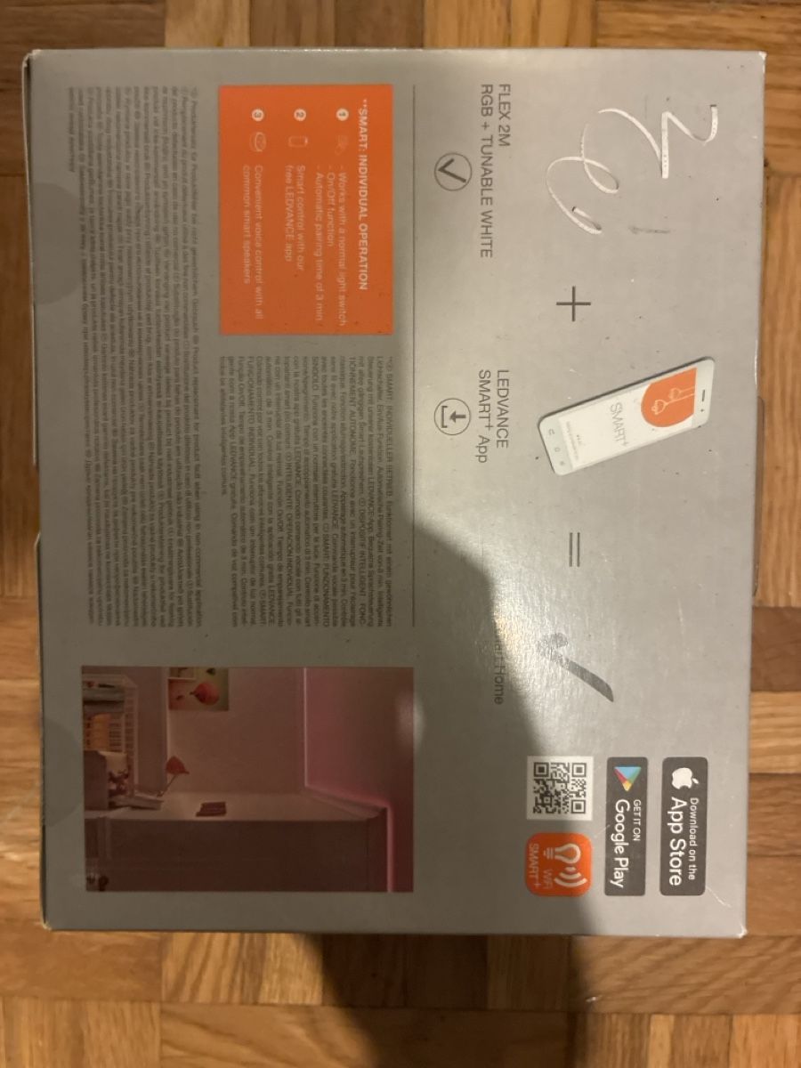 Smart Lampen: Ruban LED Ledvance Smart+ Flex 2m RGB utilisé – Neu und originalverpackt aus Semsales von R.zz_llo7 2