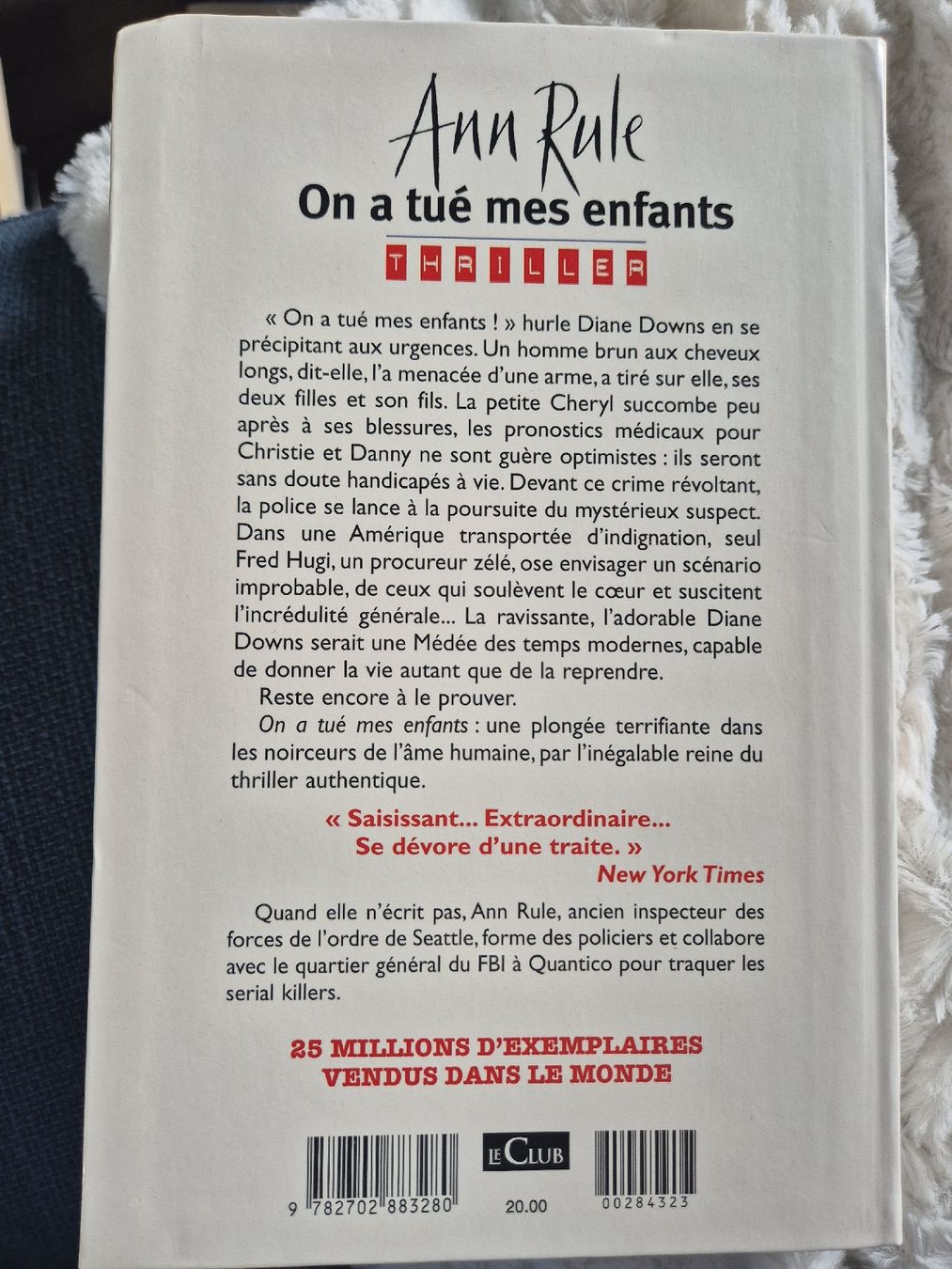 Libri: Ann Rule - On a tué mes enfants – Usato da Courfaivre venduto da LRolle 1