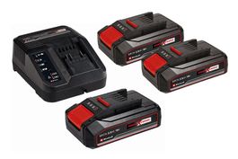 EINHELL 3X AKKU + SCHNELLLADEGÄRET PXC 18V 2.5Ah %SALE%