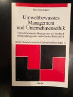 Buch Umweltbewusstes Management und Unternehemsethik