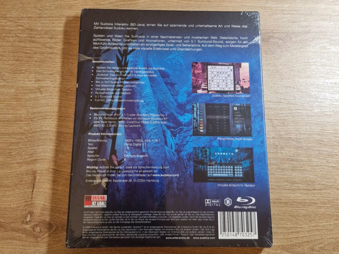 Alle DVDs: Sudokia (Interactive Game) NEU OVP – Neu und originalverpackt aus Pfungen von Whitie 1