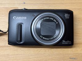 Canon PowerShot SX260 HS 12.1MP GPS Camera 20x Optical Zoom