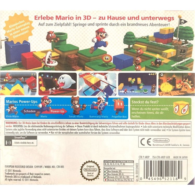 CONSOLA NINTENDO 3DS ROJO FLAMA CON SUPER MARIO 3D LAND - Foto 7