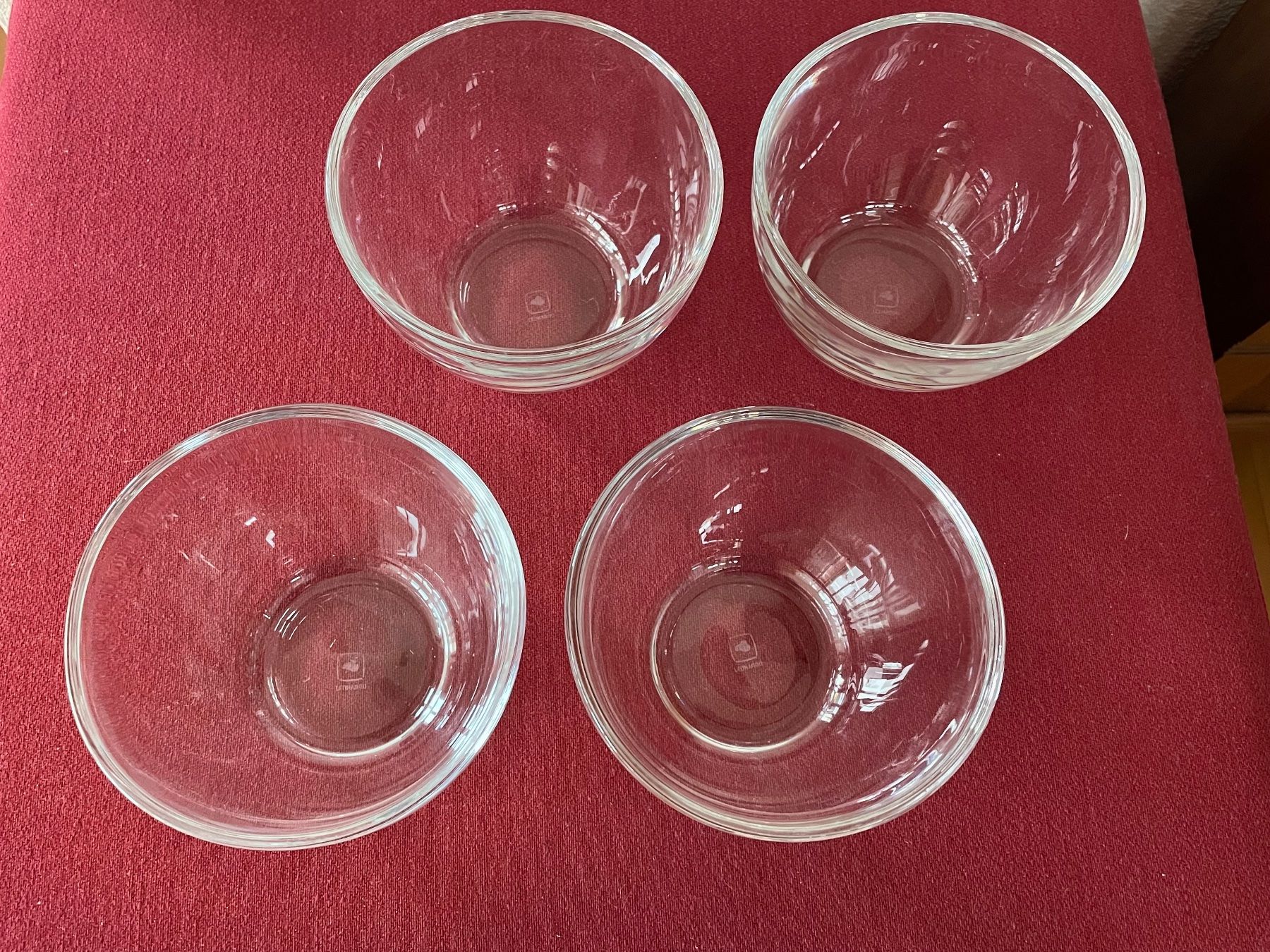 Ciotole: Leonardo 4 Glasschüsselchen dickwandig – Usato da Winterthur venduto da moschtli20 2
