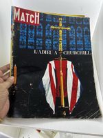 Paris Match Numero 826 de 1965 L‘Adieu a Churchill