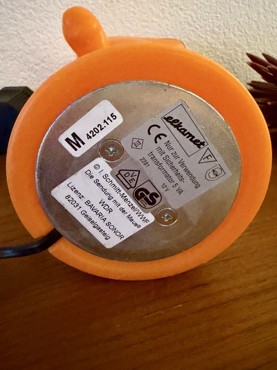 Lampade: Lampe Sendung mit der Maus – Usato da Basel venduto da Konix 4