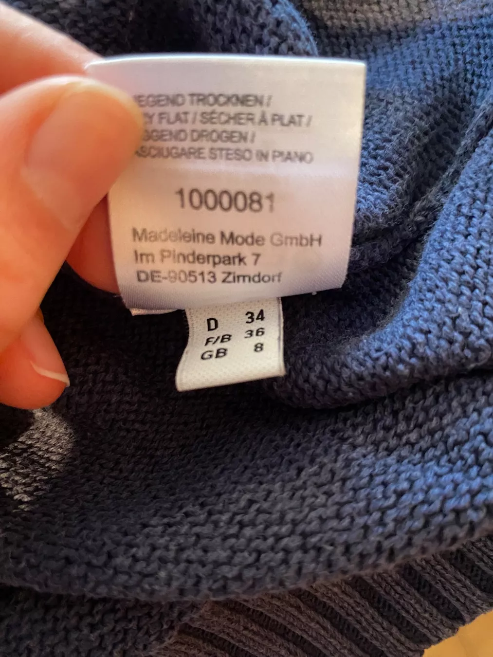 Madeleine Pullover & Sweatshirts: Pull Madeleine - taille 36 – Gebraucht aus Icogne von cen_h97r 4