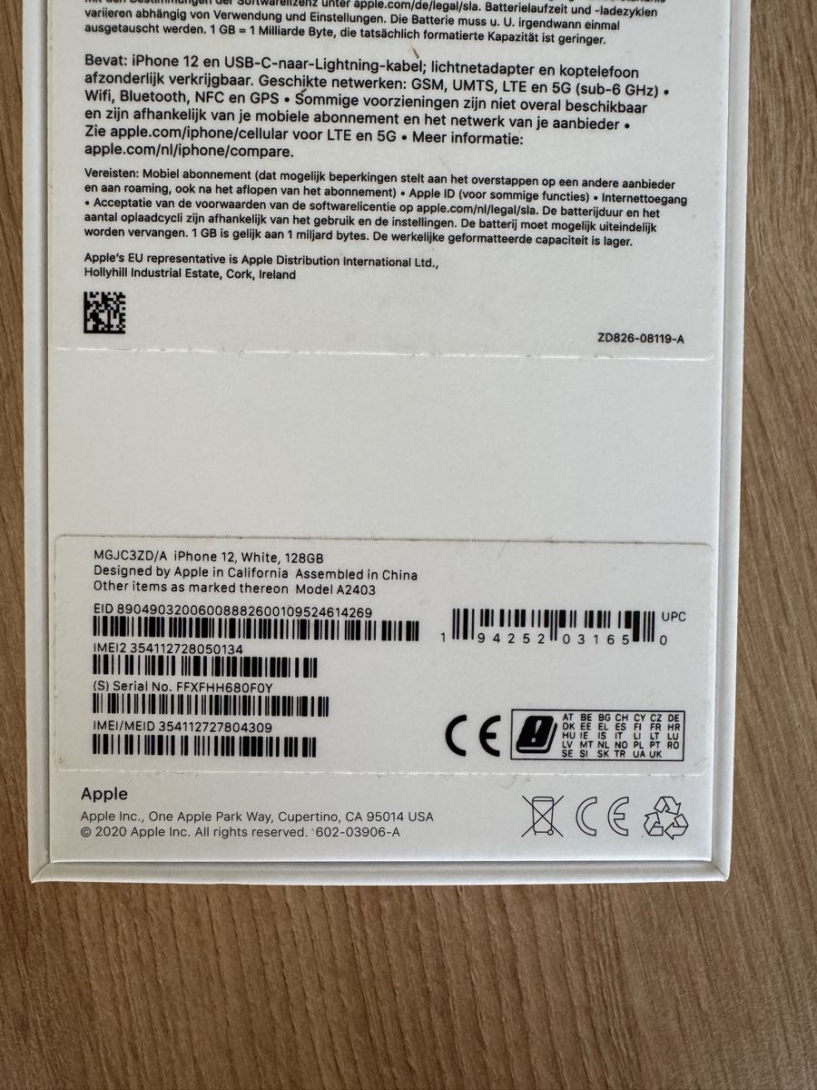 Apple Telefoni cellulari / Smartphones: iPhone 12 128 GB  – Usato da Riedern venduto da adr_f79x 2