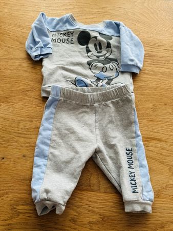 Mickey Mouse Baby Jogginganzug, Grösse 62/68, Top Zustand