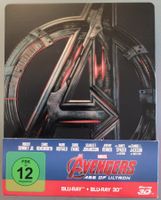 AVENGERS AGE OF ULTRON - STEELBOOK 3D + BLU-RAY TOP ZUSTAND