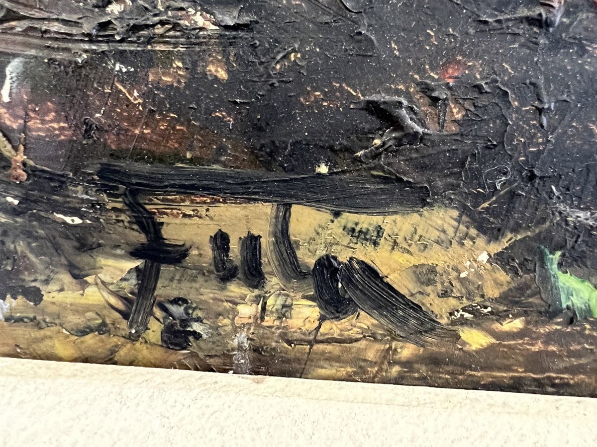 Gemälde: ANDRÉ FUTA(1931)HUILE SUR PANNEAU SIGNÉE – Gebraucht aus Genève von Qanil77 4