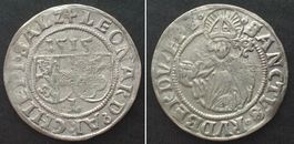 SALZBURG Batzen 1515, LEONHARD VON KEUTSCHACH, Silber vz+