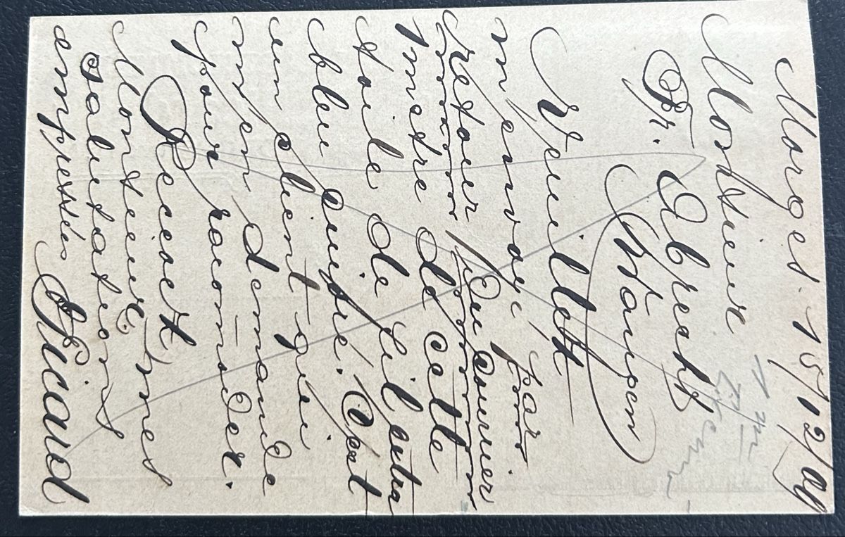 Cartoline postali: Postkarte Morges E.Picard 1909 – Usato da Horw venduto da Tellbub 1