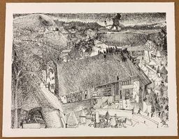 Lithografie von Pole Lehmann     (ID b2221)