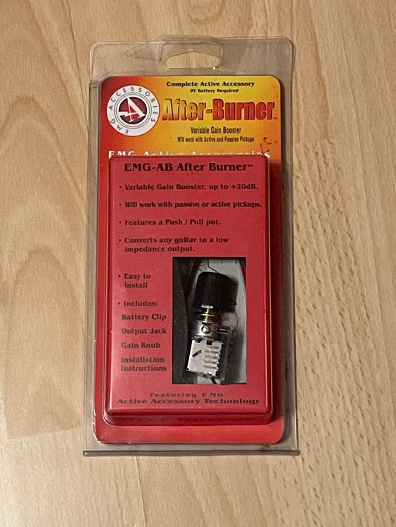 EMG Afterburner Preamp/Booster für EGitarre Kaufen auf Ricardo