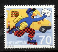 1997, Sonderpostmarke Globi **