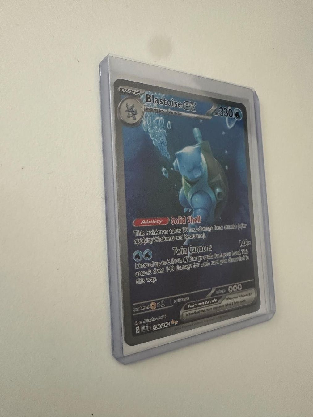 Pokémon Carte collezionabili: Blastoise ex - Turtok - MEW 151 - EN – Nuovo (secondo la descrizione) da Zürich venduto da dja_vw6d 1