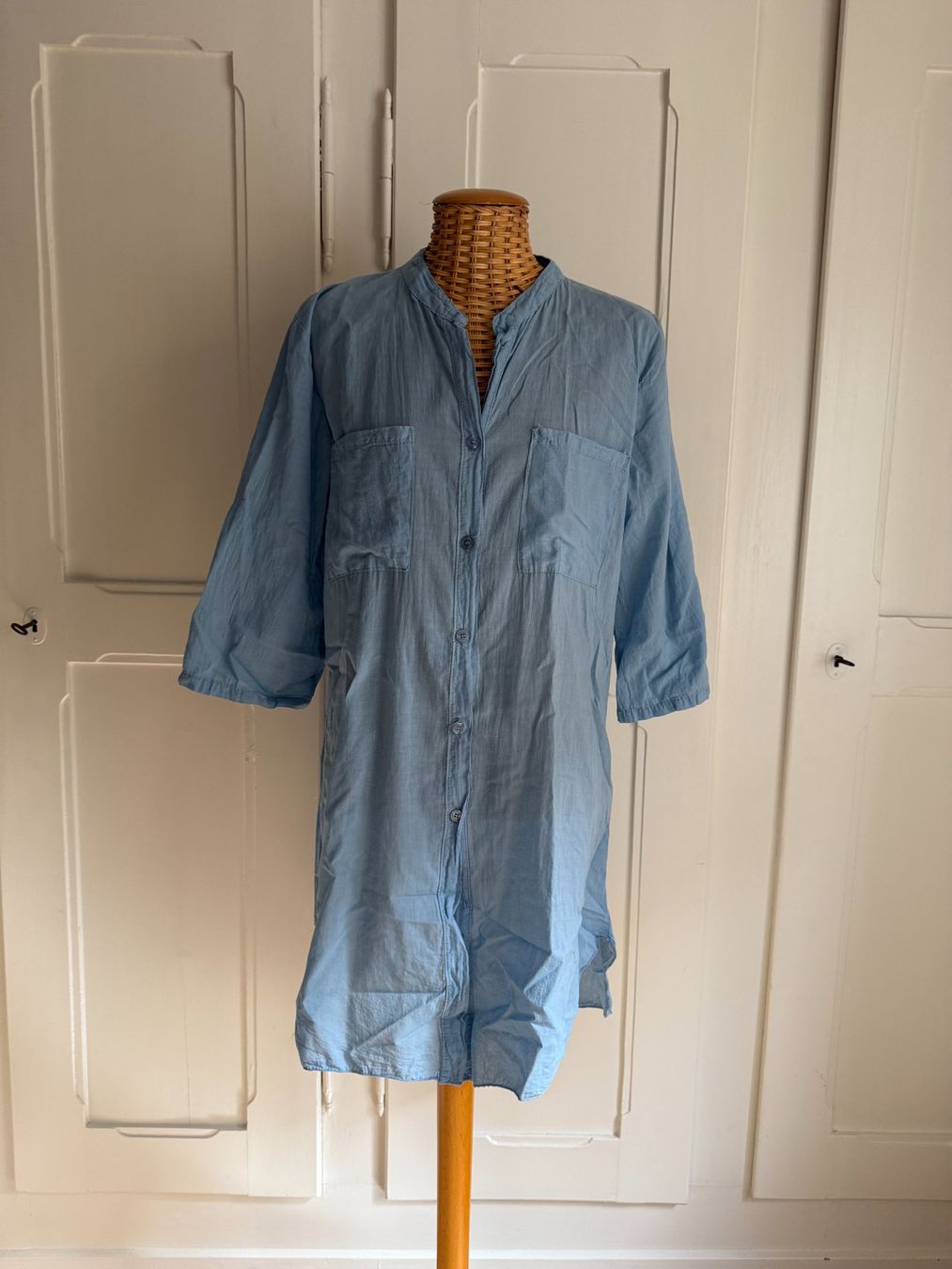 Vestiti: Blusenkleid hellblau locker S – Usato da Zürich venduto da Diazaio
