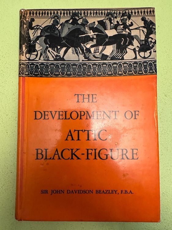 J. D. Beazley The Development of Attic BlackFigure. Kaufen auf Ricardo