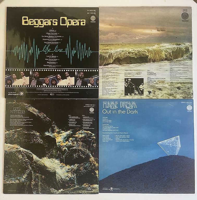 Dischi in vinile: 4 x Vertigo Records Progressive Rock Vinyl – Usato da Alpnach Dorf venduto da GuntaKinte 1