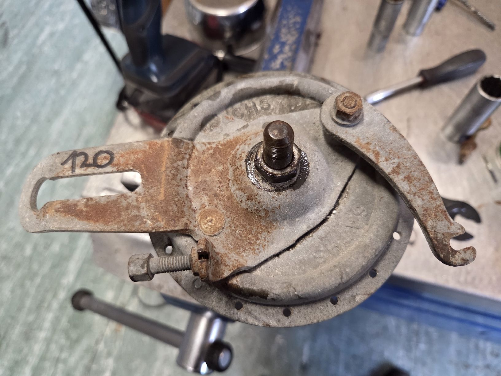 Puch Parti ricambio per ciclomotori: Puch Sachs Piaggio Radnabe – Usato da Eichberg venduto da Schmid-Motos 3