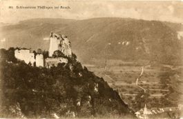 Aesch   BL  -  Schlossruine PFEFFINGEN     um  1 9 1 5