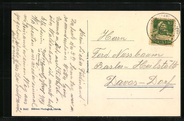 Cartoline postali: AK Waldenburg, Panorama, 1927 – Usato da Berlin venduto da bartko-reher 1