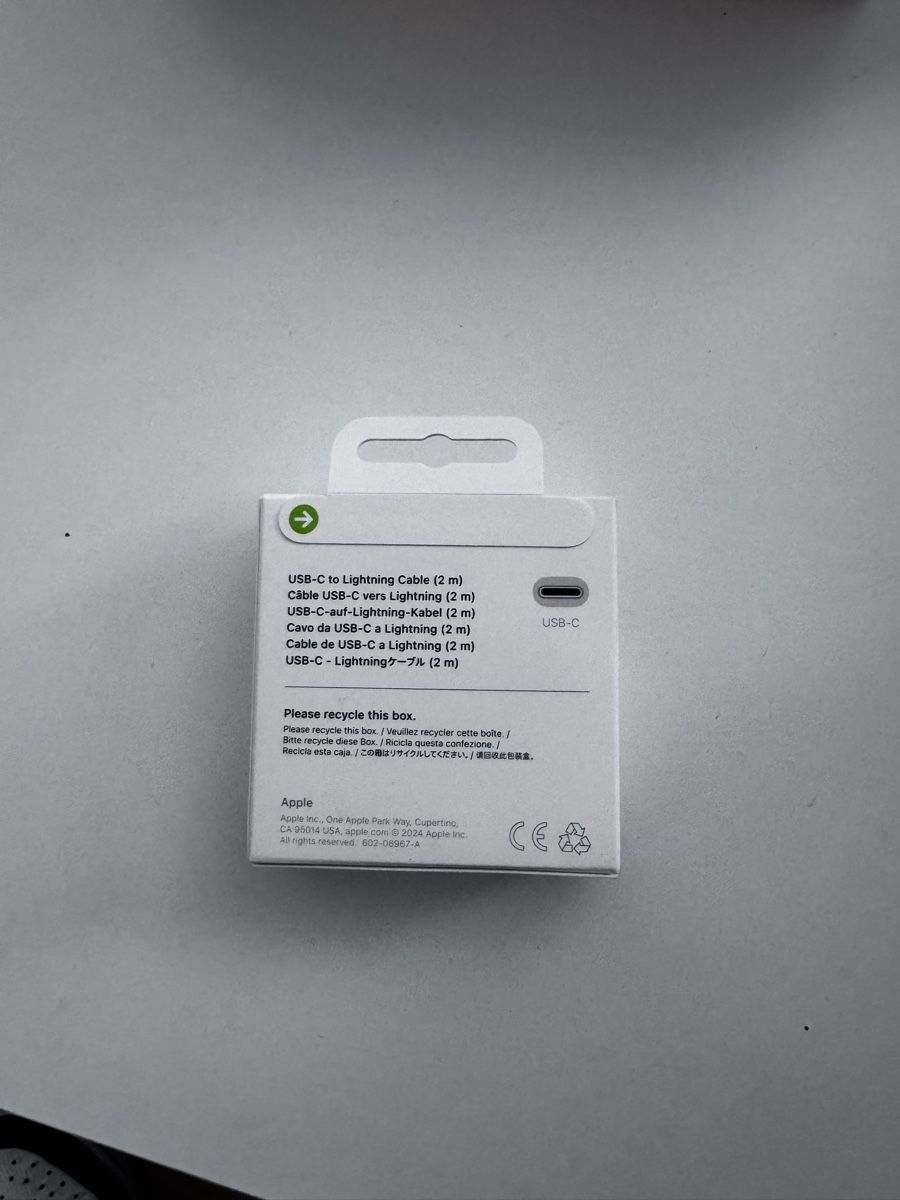 Apple Cavi: Apple USB-C zu Lightning Kabel 2m, ungebraucht, sofort! – Nuovo e nell'imballaggio originale da Emmenbrücke venduto da Salamanter63 1