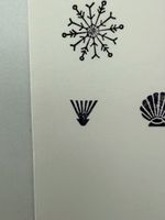 Rubber stamp: flower
