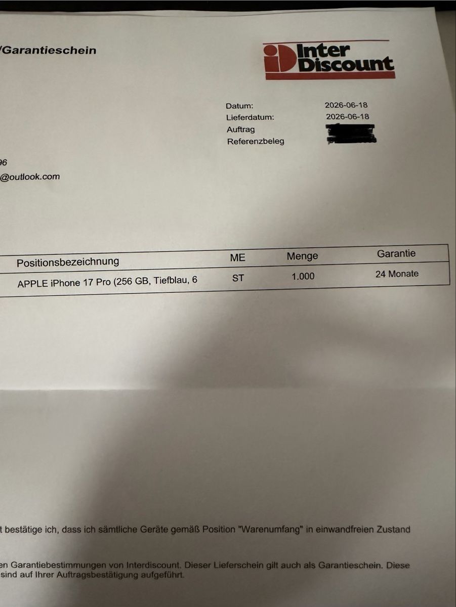 Apple Telefoni cellulari / Smartphones: iPhone 17 Pro 256 GB Tiefblau – Nuovo (secondo la descrizione) da Kappel SO venduto da Swift_2025 4