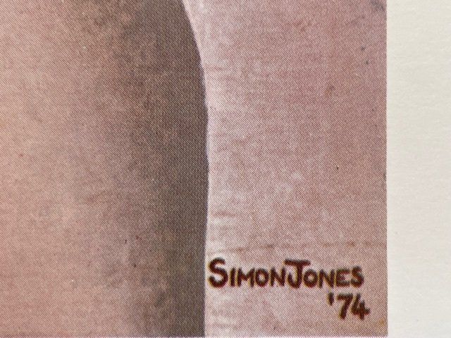 Foto & Immagini: Simon Jones Kunstdruck, 1974, Top! – Usato da Utzigen venduto da Mangaris 2