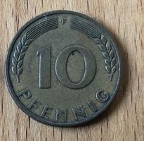 10 Pfennig Deutschland Bank Deutscher Länder 1949 F - selten