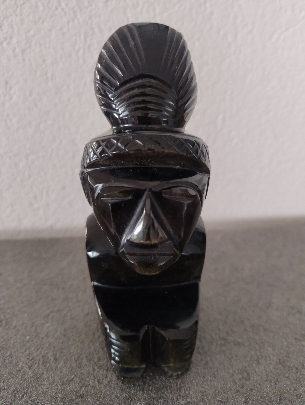 Mineralien & Heilsteine: Obsidian Figur,Handarbeit,655g – Gebraucht aus Zürich von flolo 4