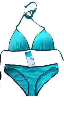 Bikini in Farbe Tiffany - Mint Neu m. Etikett Gr. S-M
