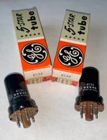 2 Röhren / Radioröhren 6134 / 6AC7WA, NOS, GE