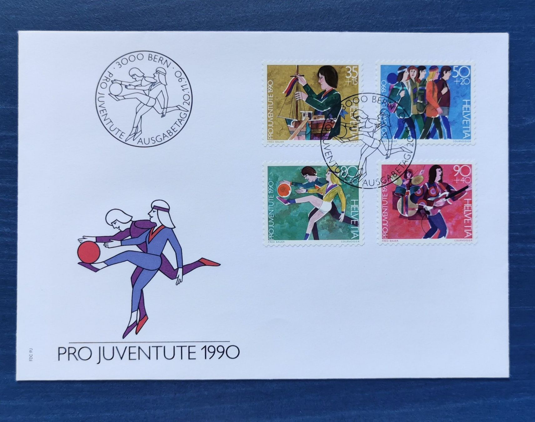 Tous les timbres: FDC PJ 1990 – Neuf (Voir description) à Aadorf par Chnorli-Furz