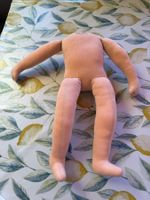 Puppe, Körper Stoff, 38 cm, bewegliche Glieder, Puppenkörper