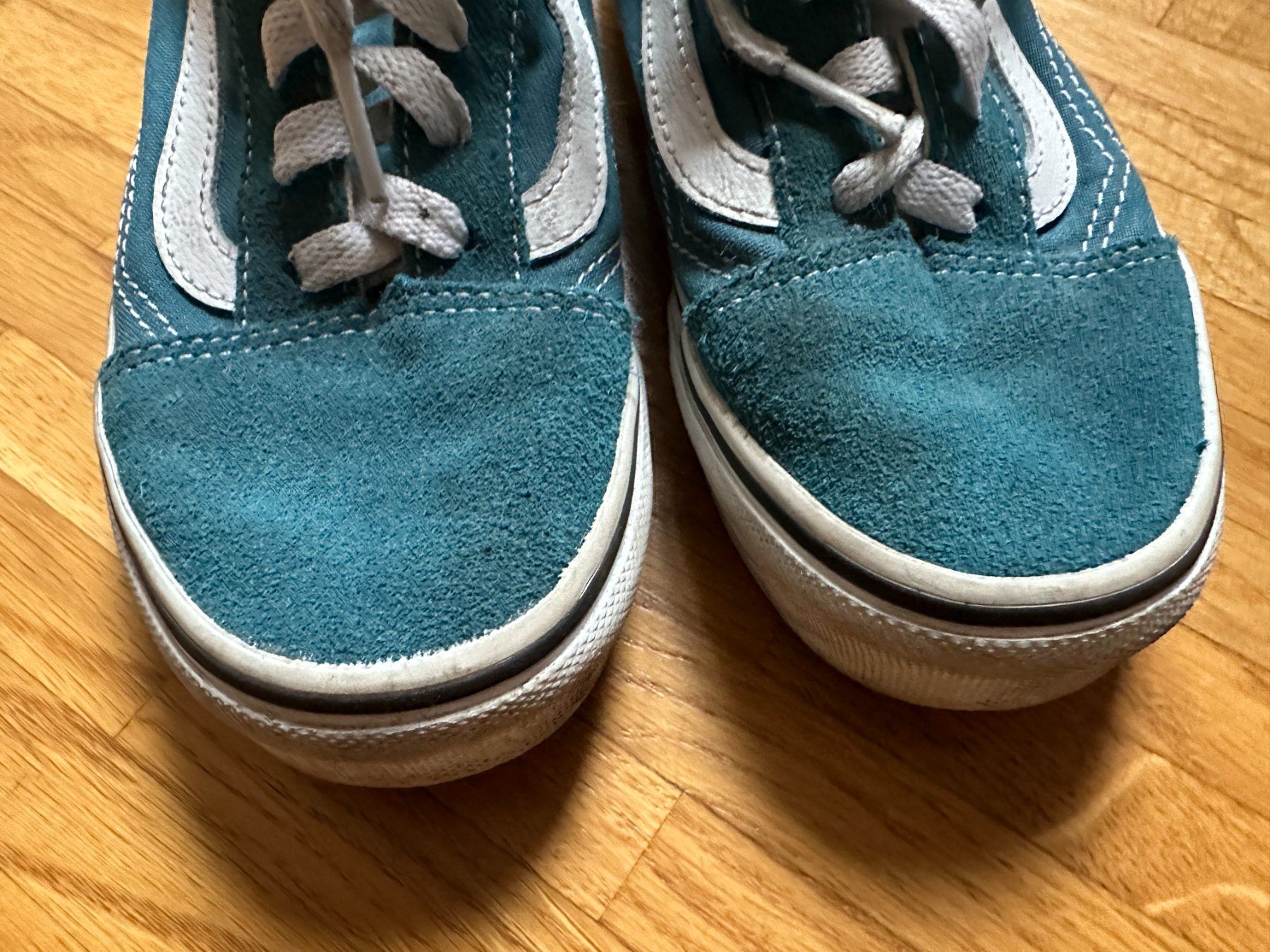 Vans Scarpe per ragazzi: Vans Kids Old Skool Deep Teel Suede Size 33 – Usato da Lausanne venduto da brixton 1