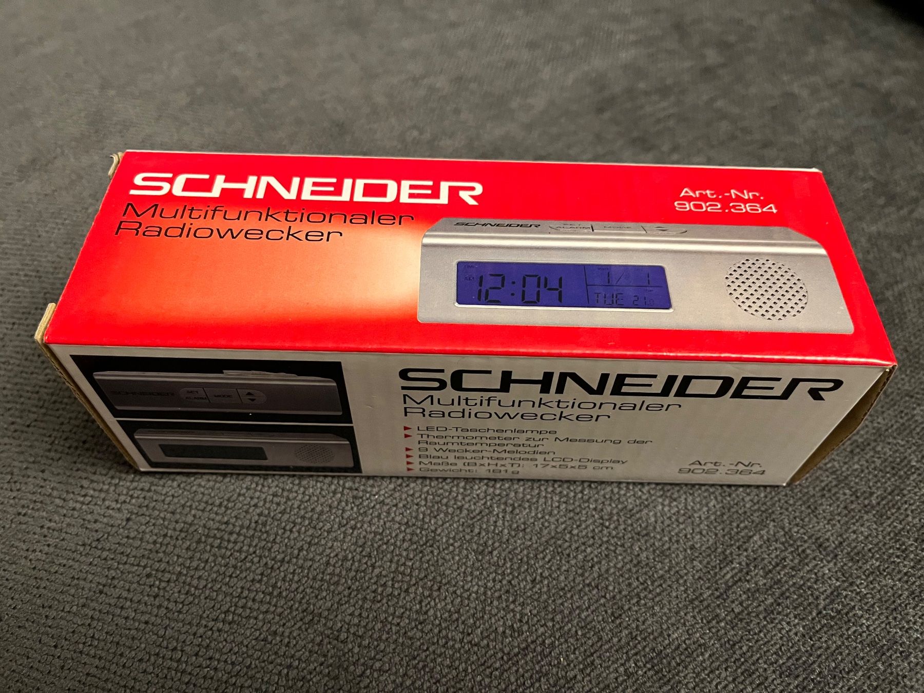 Sveglie: Radiowecker mit Taschenlampe – Nuovo e nell'imballaggio originale da Winterthur venduto da gia_8tbw 1